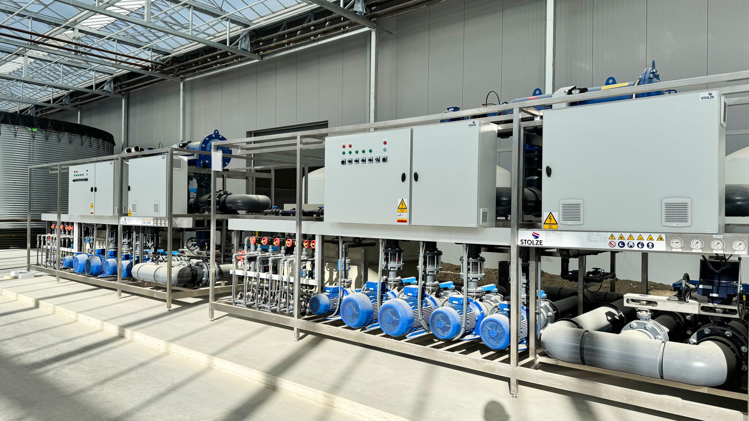 Greenhouse Fertigation Systems | Nutrient Delivery Solutions | SEF®